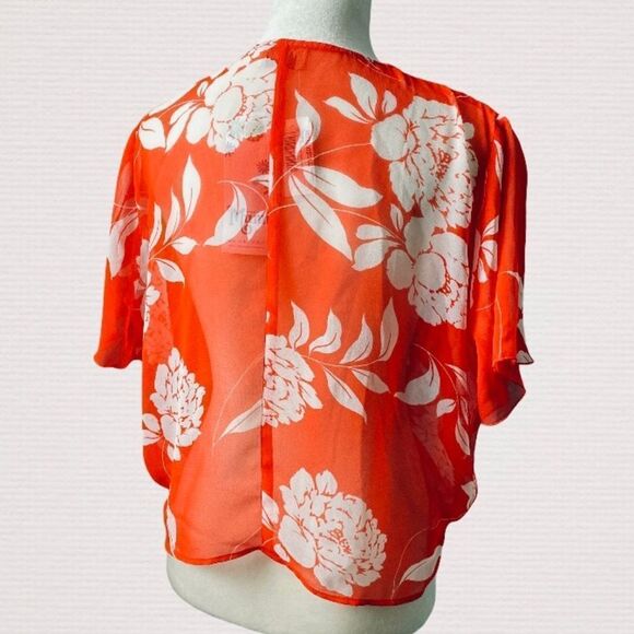 NWT Show Me Your Mumu Hava Nova Floral Sheer Top - Picture 5 of 5